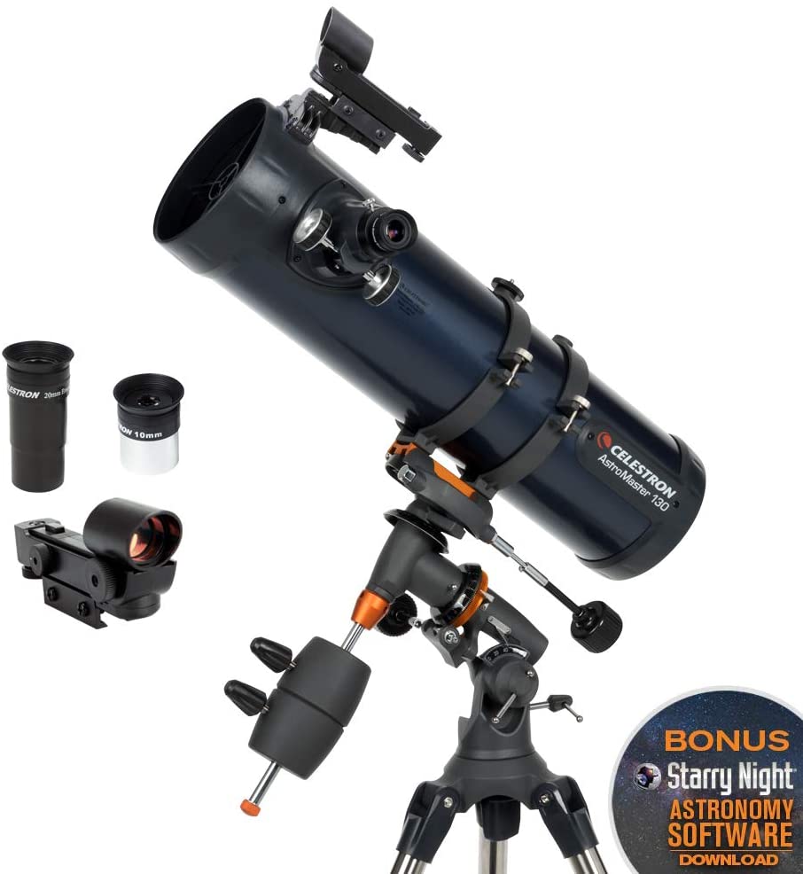 Celestron - AstroMaster 130EQ  – обзор и цена Telescope Reflector 130